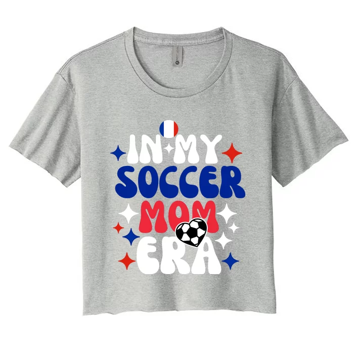 In My Soccer Mom Era Women's Crop Top Tee