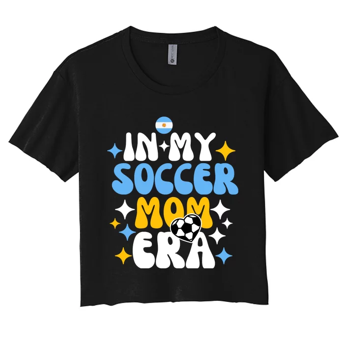 In My Soccer Mom era Women's Crop Top Tee