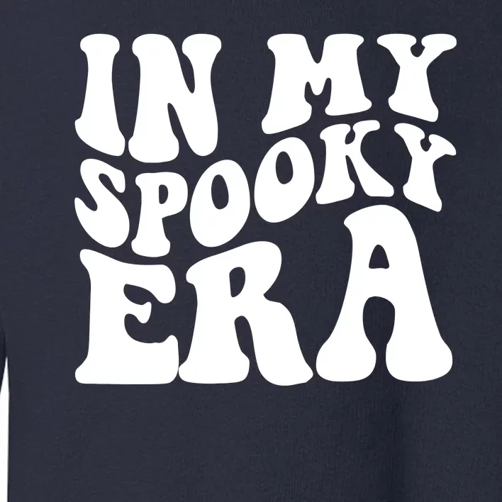 In My Spooky Era Halloween Lover Toddler Sweatshirt