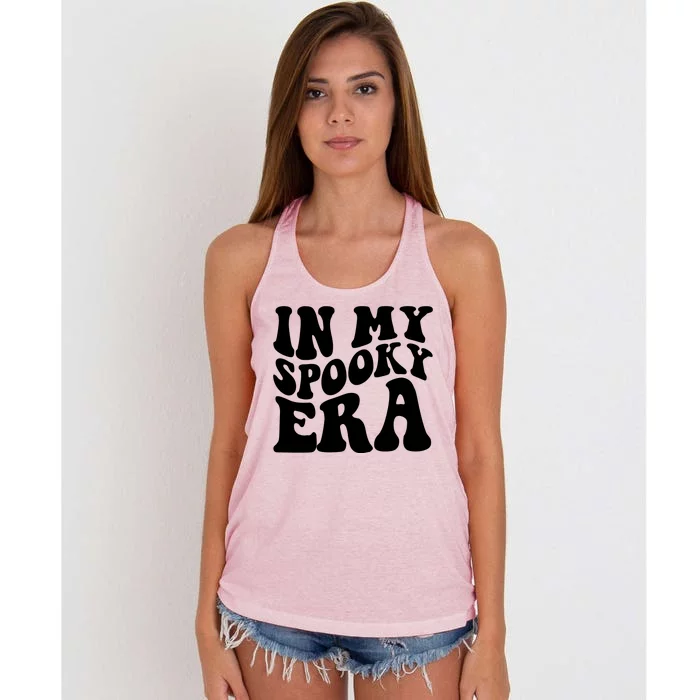 In My Spooky Era Halloween Lover Women's Knotted Racerback Tank