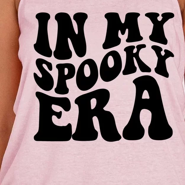 In My Spooky Era Halloween Lover Women's Knotted Racerback Tank