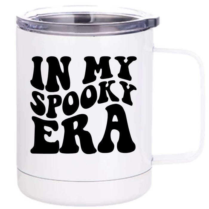 In My Spooky Era Halloween Lover Front & Back 12oz Stainless Steel Tumbler Cup