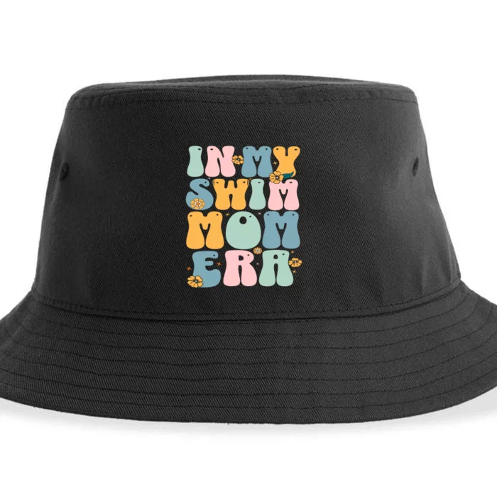 In My Swim Mom Era Swim Swimmer Swimming Sustainable Bucket Hat