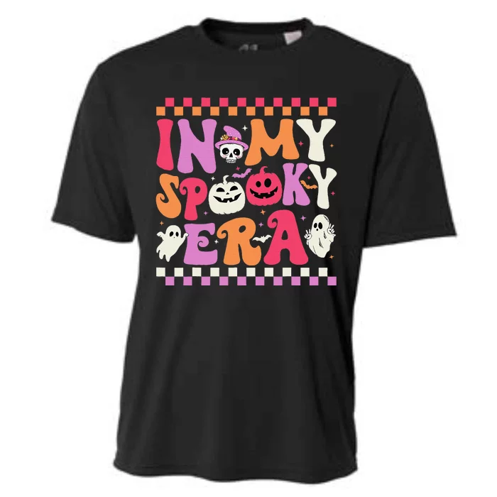 In My Spooky Era Halloween Ghost Groovy Hippie Halloween Cooling Performance Crew T-Shirt