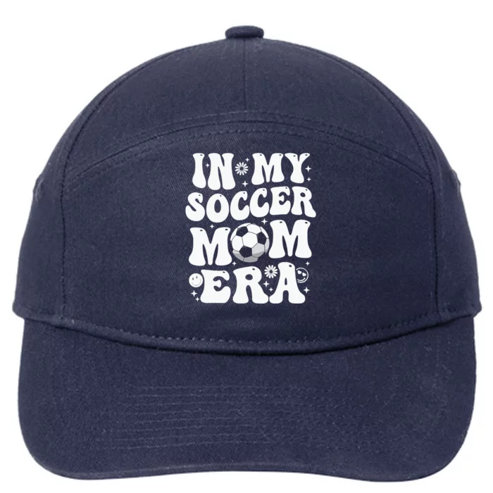 In My Soccer Mom Era Funny Soccer Mom Gifts For Wo 7-Panel Snapback Hat