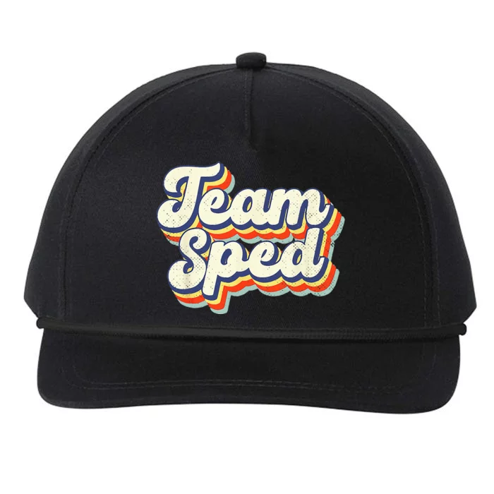 Inclusion Matters Special Education Team Sped Squad Teacher Snapback Five-Panel Rope Hat