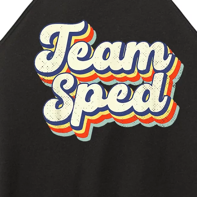 Inclusion Matters Special Education Team Sped Squad Teacher Women’s Perfect Tri Rocker Tank