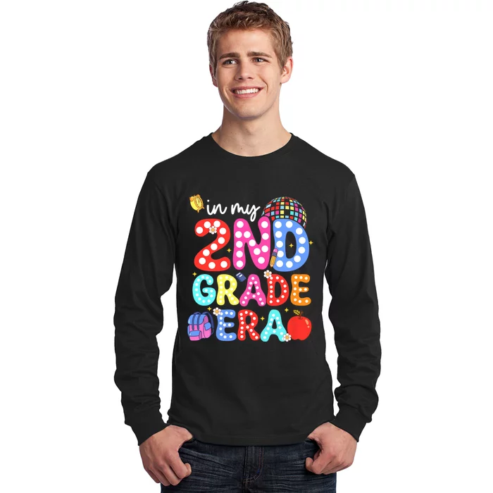 In My Second 2nd Grade Era Cute Second Grade Teacher Long Sleeve Shirt