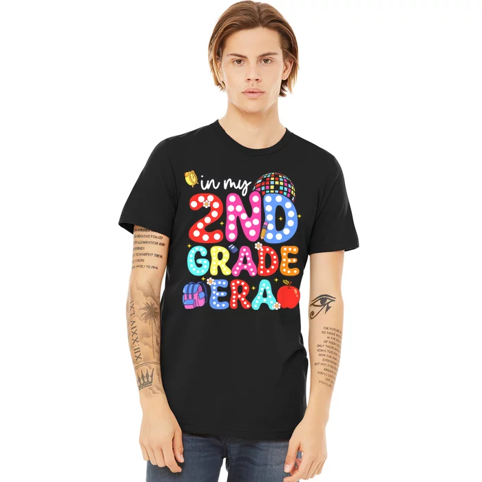 In My Second 2nd Grade Era Cute Second Grade Teacher Premium T-Shirt