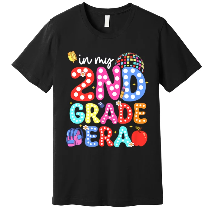 In My Second 2nd Grade Era Cute Second Grade Teacher Premium T-Shirt