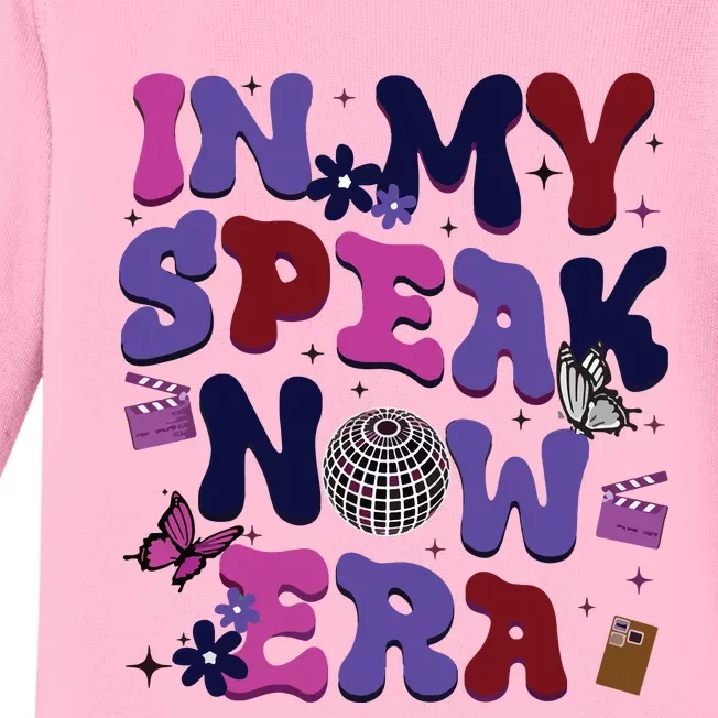 In My Speak Now Era Speaknow Ts Ts Baby Long Sleeve Bodysuit