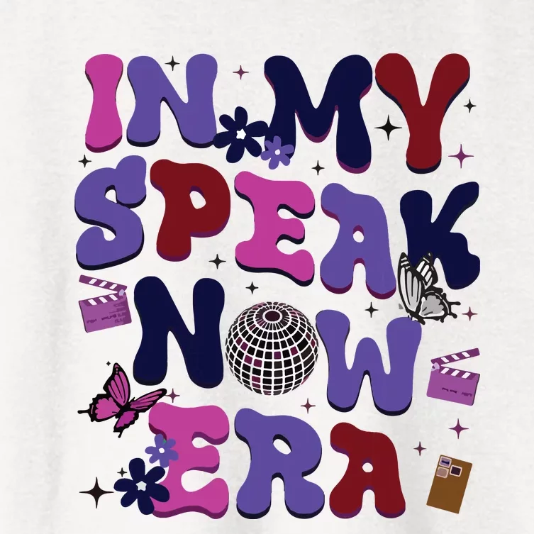 In My Speak Now Era Speaknow Ts Ts Women's Crop Top Tee