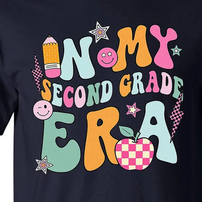 In My Second Grade Era 2nd Grade Girl Teacher Back To School Gift Tall T-Shirt