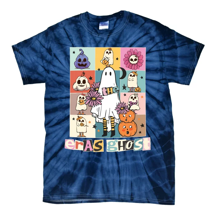 In My Spooky Era Groovy Hippie Halloween Ghost Tie-Dye T-Shirt