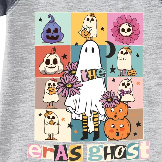 In My Spooky Era Groovy Hippie Halloween Ghost Infant Baby Jersey Bodysuit