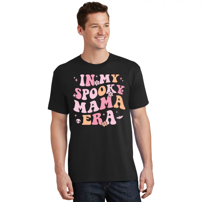 In My Spooky Mama Era Retro Halloween Witchy One Spooky Mom T-Shirt