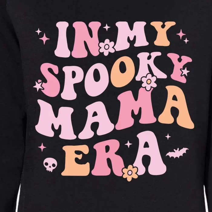 In My Spooky Mama Era Retro Halloween Witchy One Spooky Mom Womens California Wash Sweatshirt