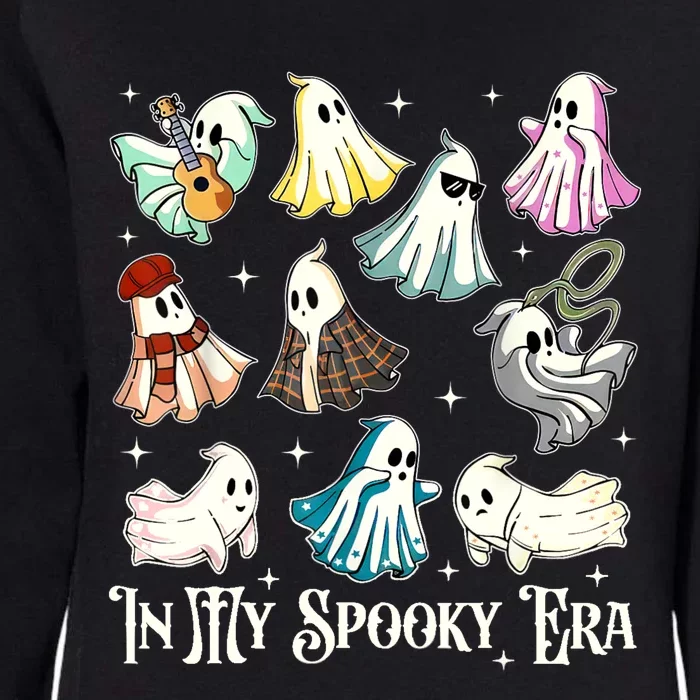 In My Spooky Era Music Lover Cute Ghost Halloween Costume Womens California Wash Sweatshirt