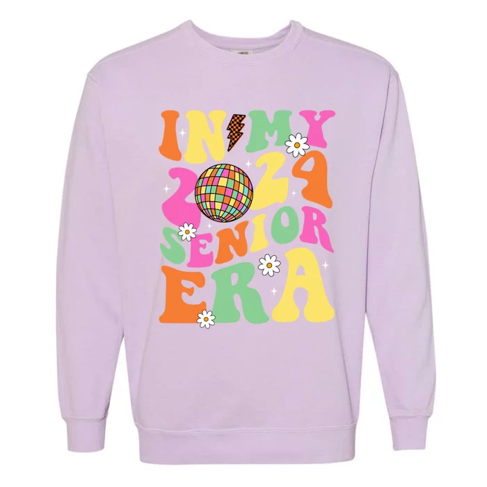 In My Senior Era Class Of 2024 Last Day School Graduate Meaningful Gift Garment-Dyed Sweatshirt