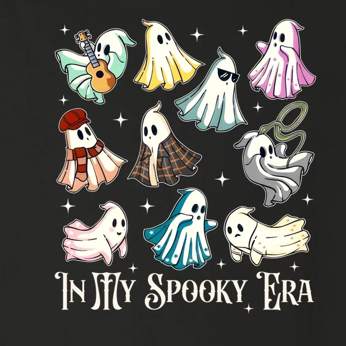 In My Spooky Era Music Lover Cute Ghost Halloween Costume Toddler Long Sleeve Shirt