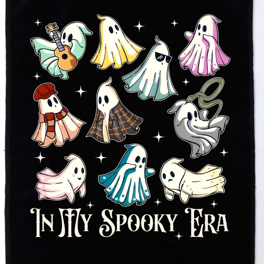 In My Spooky Era Music Lover Cute Ghost Halloween Costume Platinum Collection Golf Towel