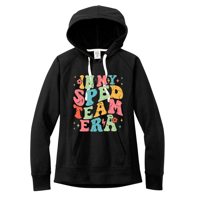 In My Sped Team Era Women's Fleece Hoodie