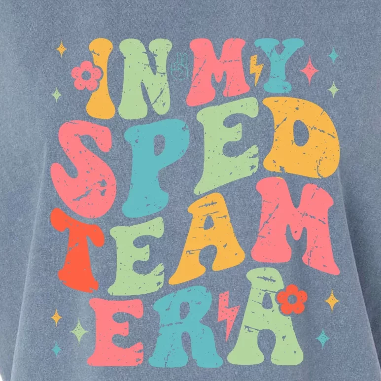 In My Sped Team Era Garment-Dyed Women's Muscle Tee