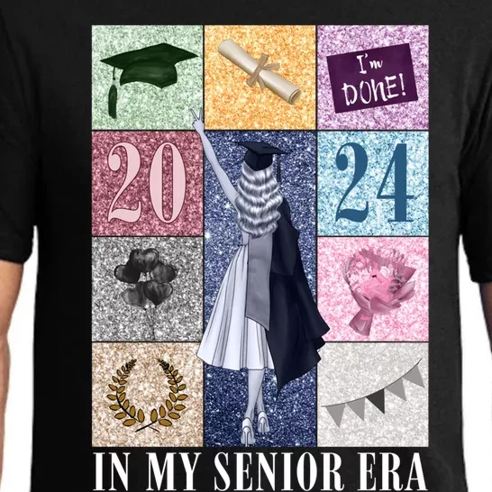 In My Senior Era Class Of 2024 Last Day School Graduate Gift Pajama Set