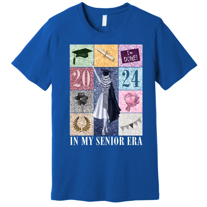 In My Senior Era Class Of 2024 Last Day School Graduate Gift Premium T-Shirt