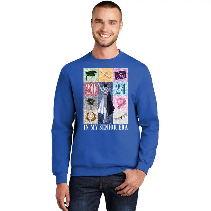 In My Senior Era Class Of 2024 Last Day School Graduate Gift Tall Sweatshirt