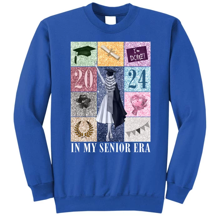 In My Senior Era Class Of 2024 Last Day School Graduate Gift Tall Sweatshirt