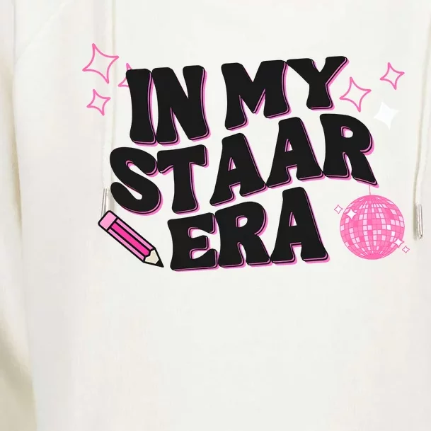 In My Staar Era Teacher Life Womens Funnel Neck Pullover Hood