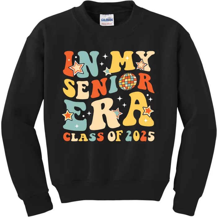 In My Senior Era Class Of 2025 Graduate Senior 2025 Kids Sweatshirt