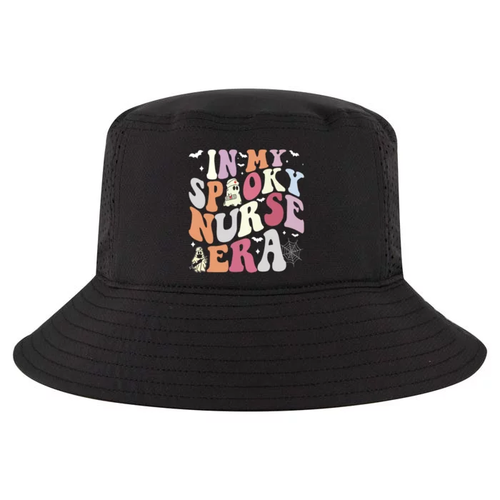 In My Spooky Nurse Era Halloween Groovy Witchy Spooky Nurse Cool Comfort Performance Bucket Hat