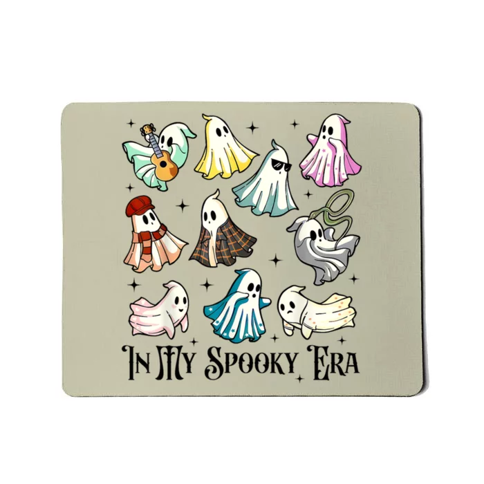 In My Spooky Era Music Lover Cute Ghost Halloween Costume Mousepad