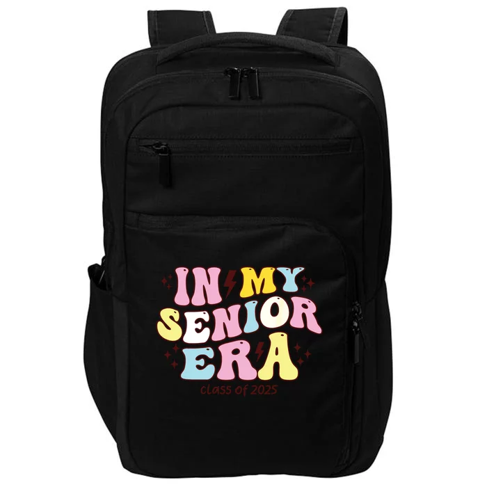 In My Senior Era Class Of 2025 Groovy Senior 2025 Impact Tech Backpack