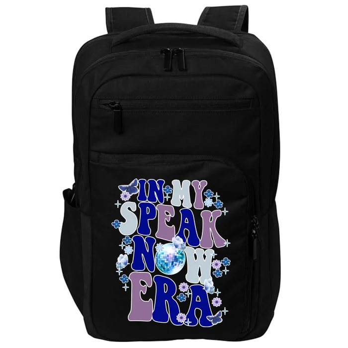 In My Speak Now Era Cute Gift Disco Impact Tech Backpack