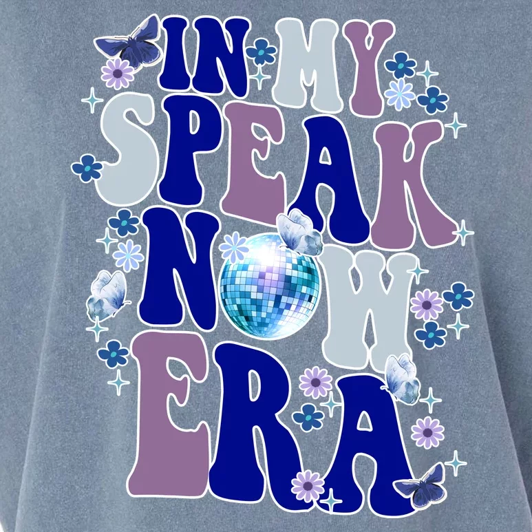 In My Speak Now Era Cute Gift Disco Garment-Dyed Women's Muscle Tee