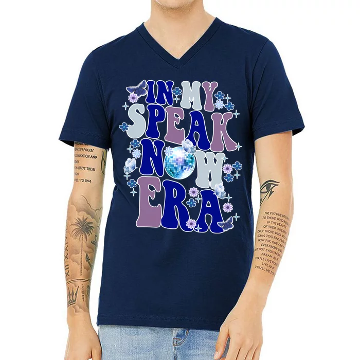 In My Speak Now Era Cute Gift Disco V-Neck T-Shirt