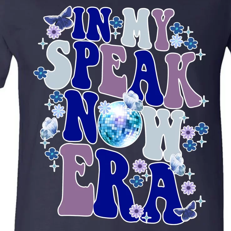 In My Speak Now Era Cute Gift Disco V-Neck T-Shirt