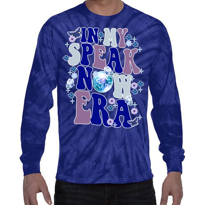 In My Speak Now Era Cute Gift Disco Tie-Dye Long Sleeve Shirt