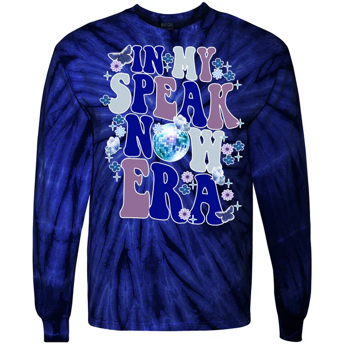 In My Speak Now Era Cute Gift Disco Tie-Dye Long Sleeve Shirt