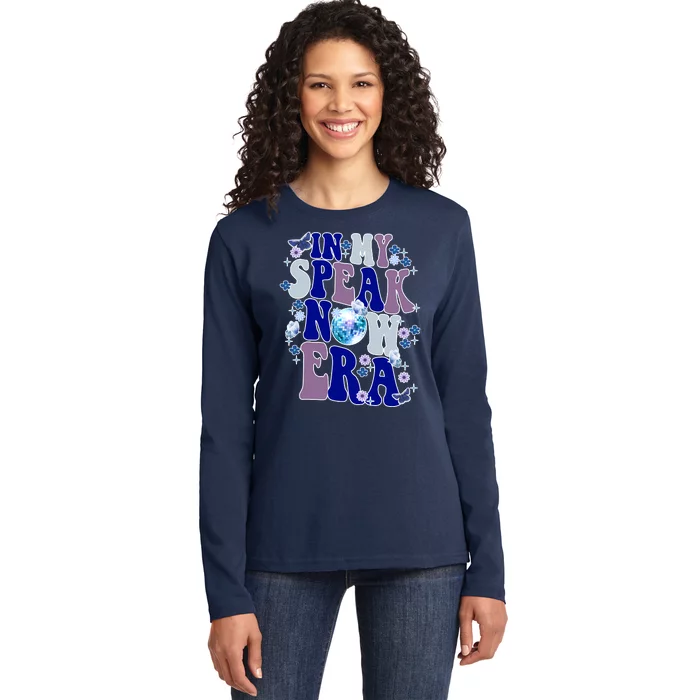 In My Speak Now Era Cute Gift Disco Ladies Long Sleeve Shirt