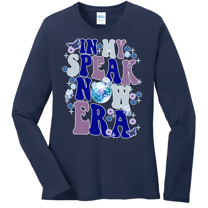 In My Speak Now Era Cute Gift Disco Ladies Long Sleeve Shirt