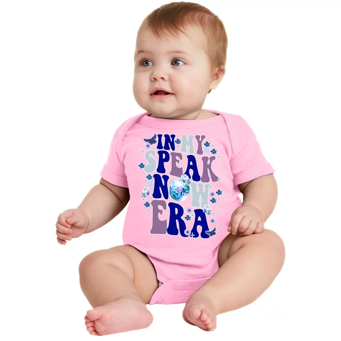 In My Speak Now Era Cute Gift Disco Baby Bodysuit