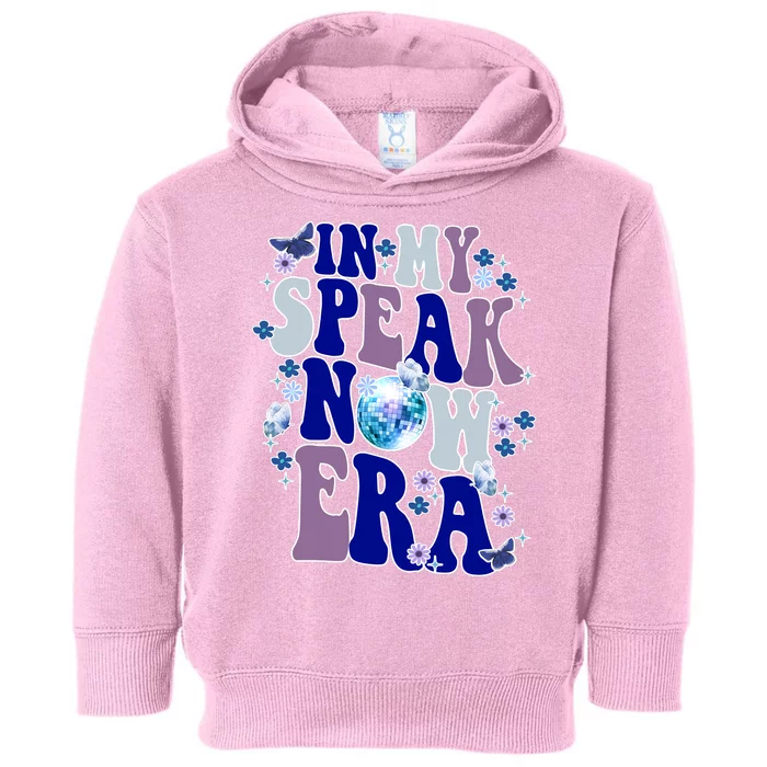 In My Speak Now Era Cute Gift Disco Toddler Hoodie