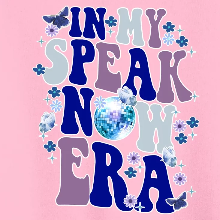 In My Speak Now Era Cute Gift Disco Toddler T-Shirt