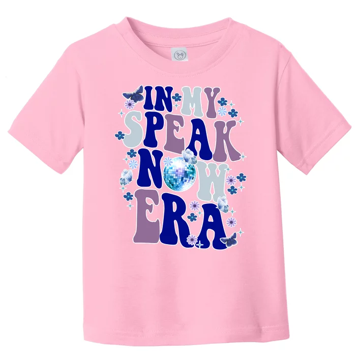 In My Speak Now Era Cute Gift Disco Toddler T-Shirt