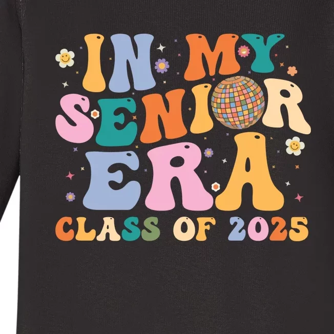 In My Senior Era Class Of 2025 High School Graduation 2025 Hoodie Baby Long Sleeve Bodysuit