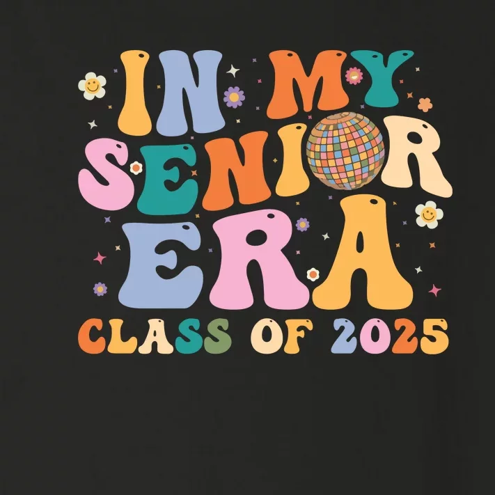 In My Senior Era Class Of 2025 High School Graduation 2025 Hoodie Toddler Long Sleeve Shirt